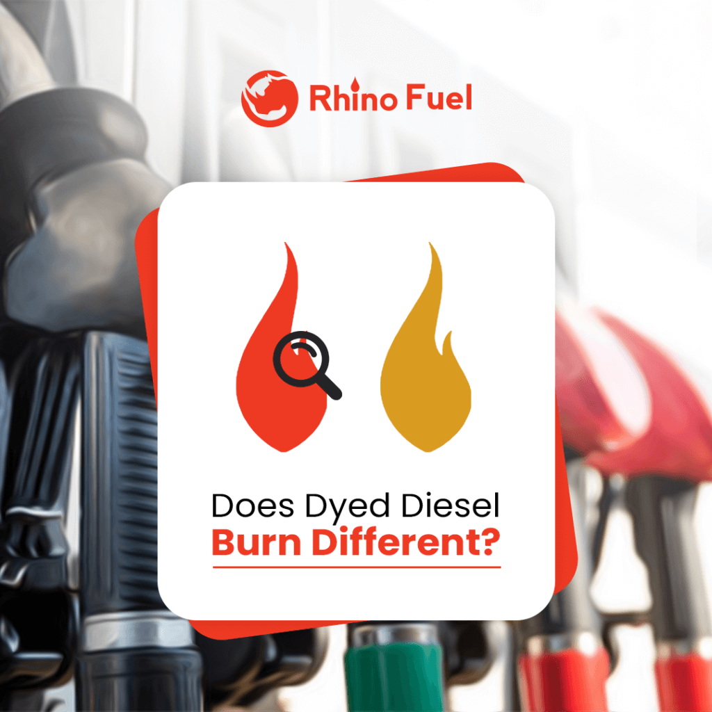 Does Dyed Diesel Burn Different?