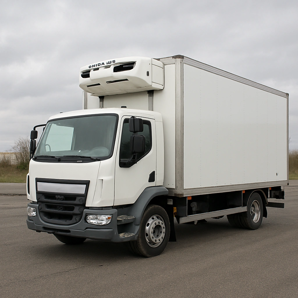 reefer-fueling-for-food-safety-refrigerated-box-truck - Rhino Fuel Reefer fueling for food safety using a refrigerated box truck for cold chain delivery