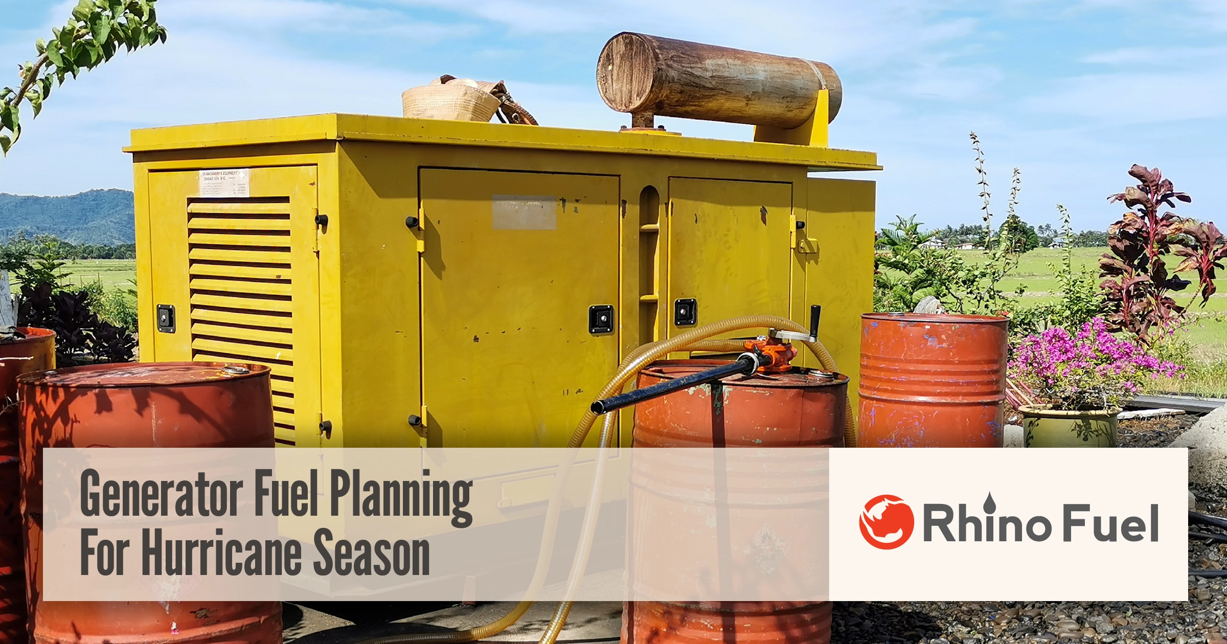 Generator Fuel Planning for Hurricane Season