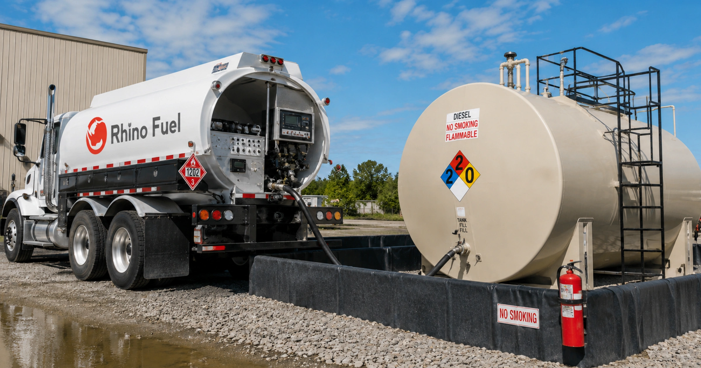 What Businesses Should Know Before Installing a Bulk Fuel Tank
