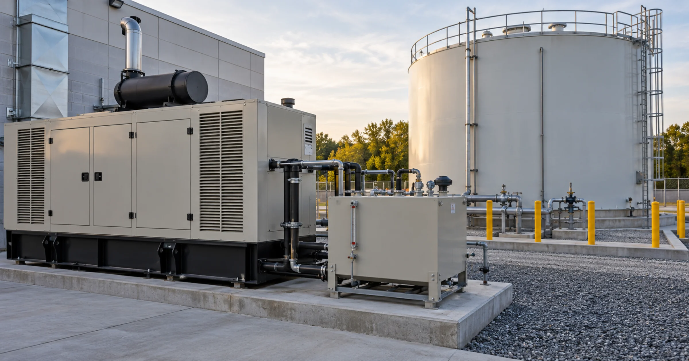 Generator Day Tanks vs Main Storage Tanks